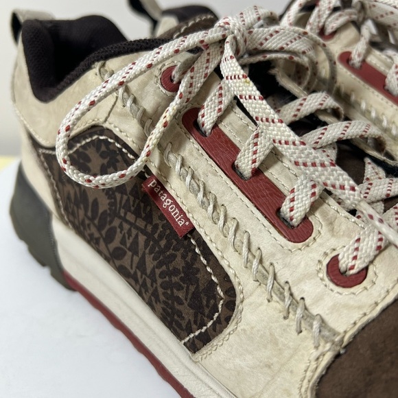 Patagonia Boaris US 13 Gore-Tex Vibram Hiking Men's Brown Leather Outdoor Shoes - Picture 3 of 13